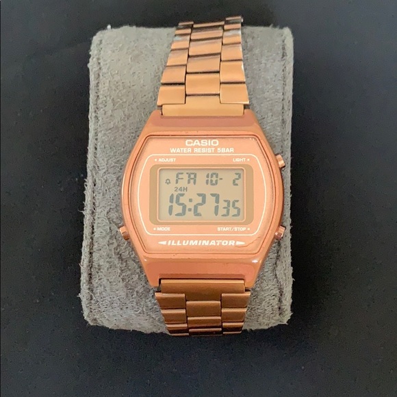 casio b640w rose gold